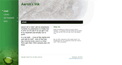 Desktop Screenshot of aaronsink.com